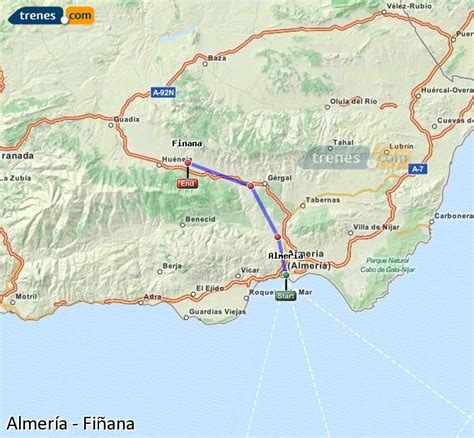 Cáceres to Almería: Tickets and Prices